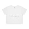 AS Colour / Wo's CROP TEE Thumbnail